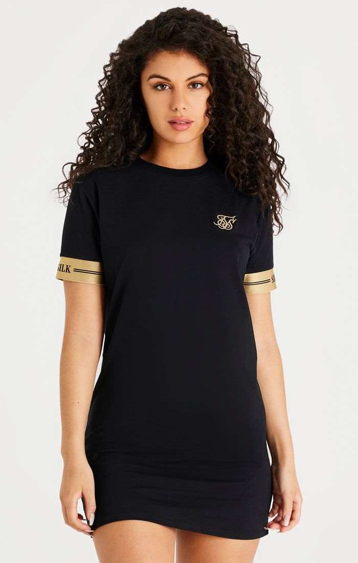 Black T-Shirt Dress sold by Siksilk product image thumbnail 2