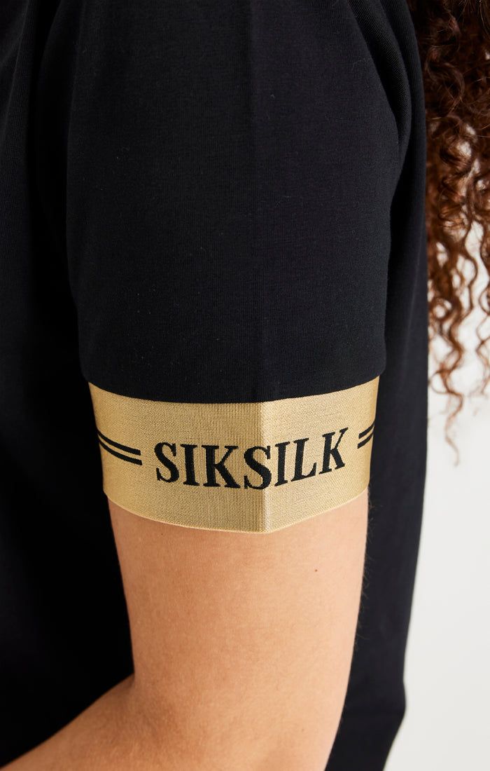 Black T-Shirt Dress sold by Siksilk product image thumbnail 3