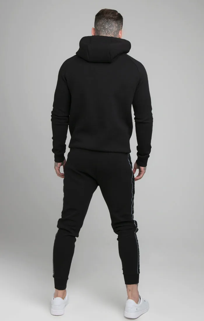 Black Impact Tape Overhead Hoodie sold by Siksilk product image thumbnail 5