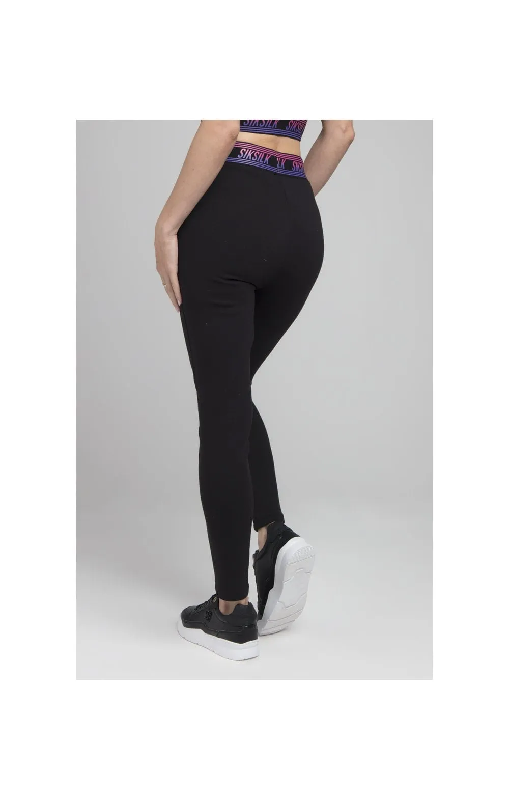 SikSilk Twilight Fade Track Pants - Black sold by Siksilk product image thumbnail 4
