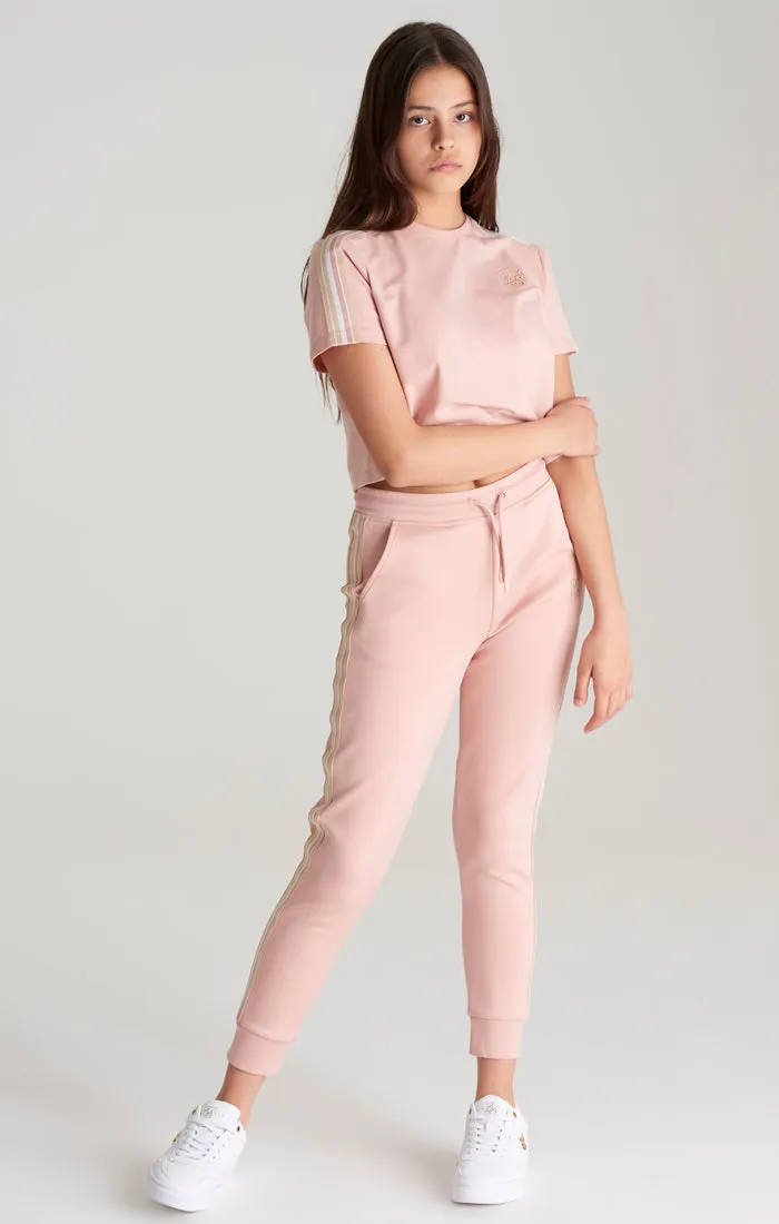 Girls Pink Taped Track Pant sold by Siksilk product image thumbnail 5