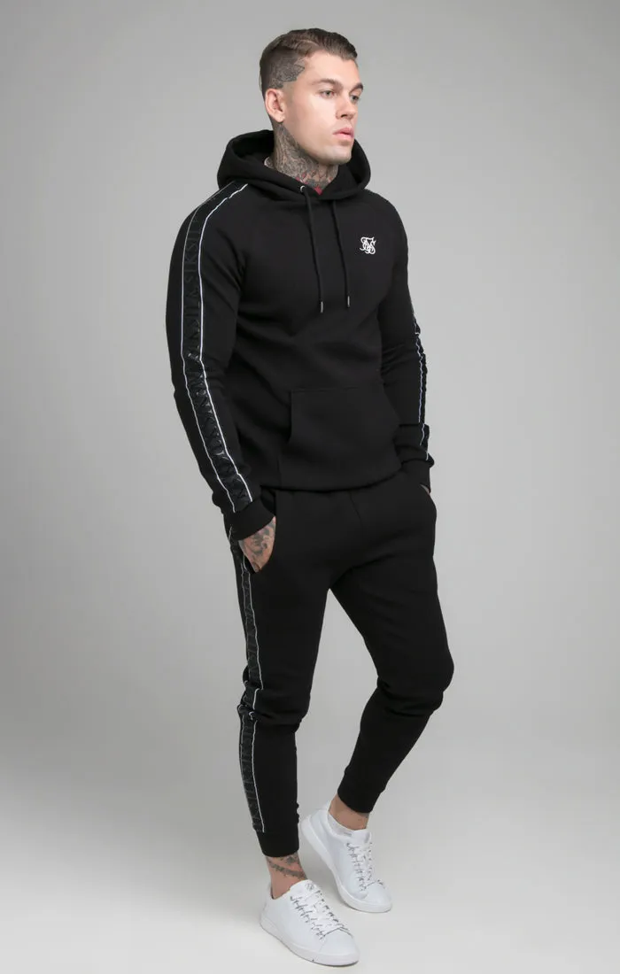 Black Impact Tape Overhead Hoodie sold by Siksilk product image thumbnail 3