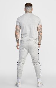 Grey Marl Collegiate Jogger sold by Siksilk