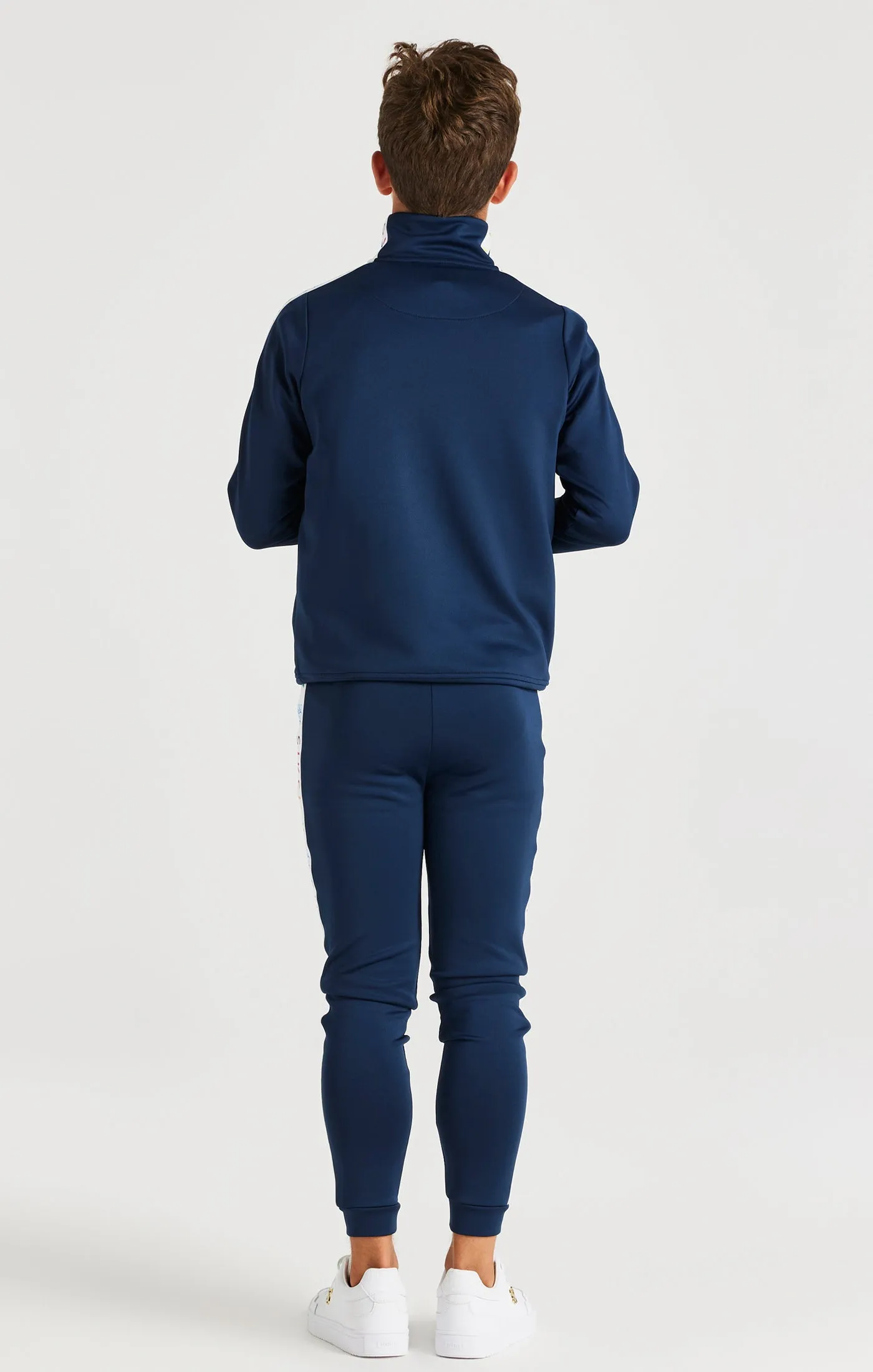 SikSilk Rainbow Funnel Neck - Navy sold by Siksilk product image thumbnail 5