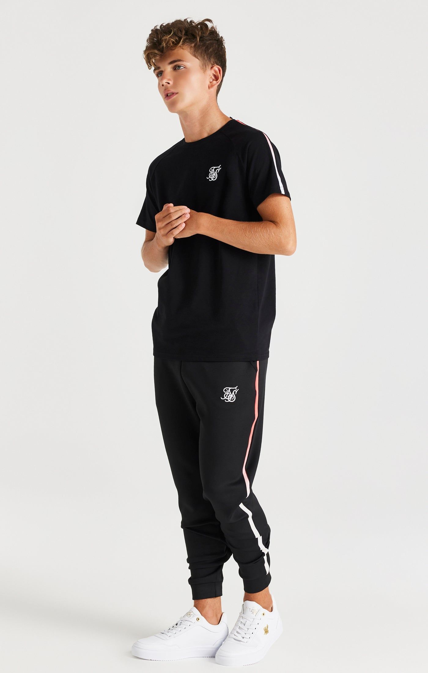 SikSilk Zonal Fade Performance Trousers - Black sold by Siksilk product image thumbnail 3