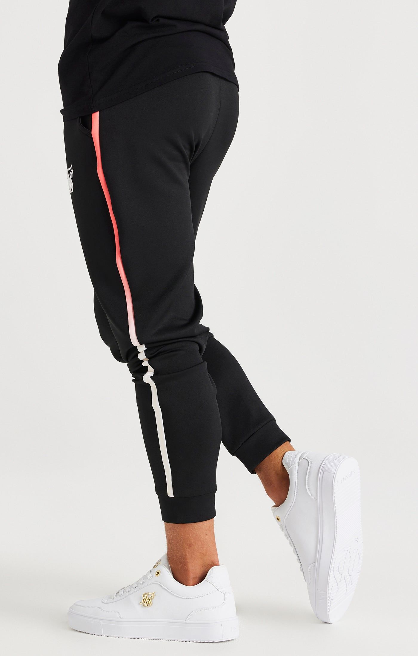 SikSilk Zonal Fade Performance Trousers - Black sold by Siksilk product image thumbnail 4
