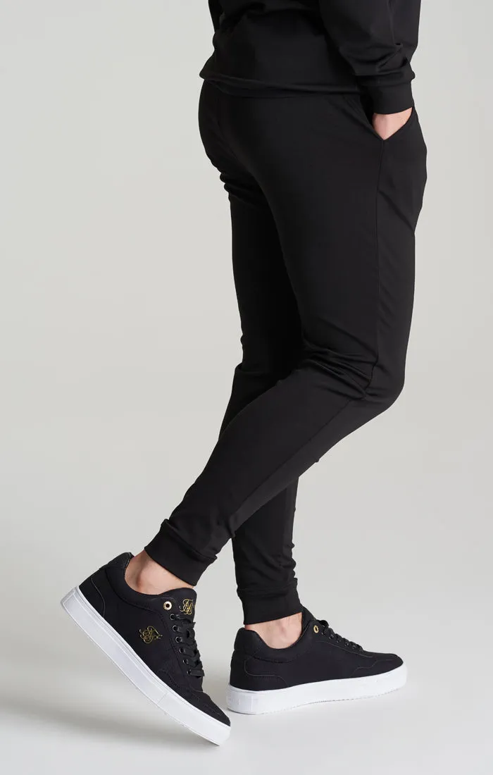 Boys Black Essential Jogger sold by Siksilk product image thumbnail 4