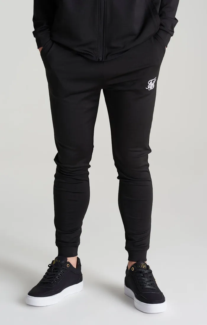 Boys Black Essential Jogger sold by Siksilk