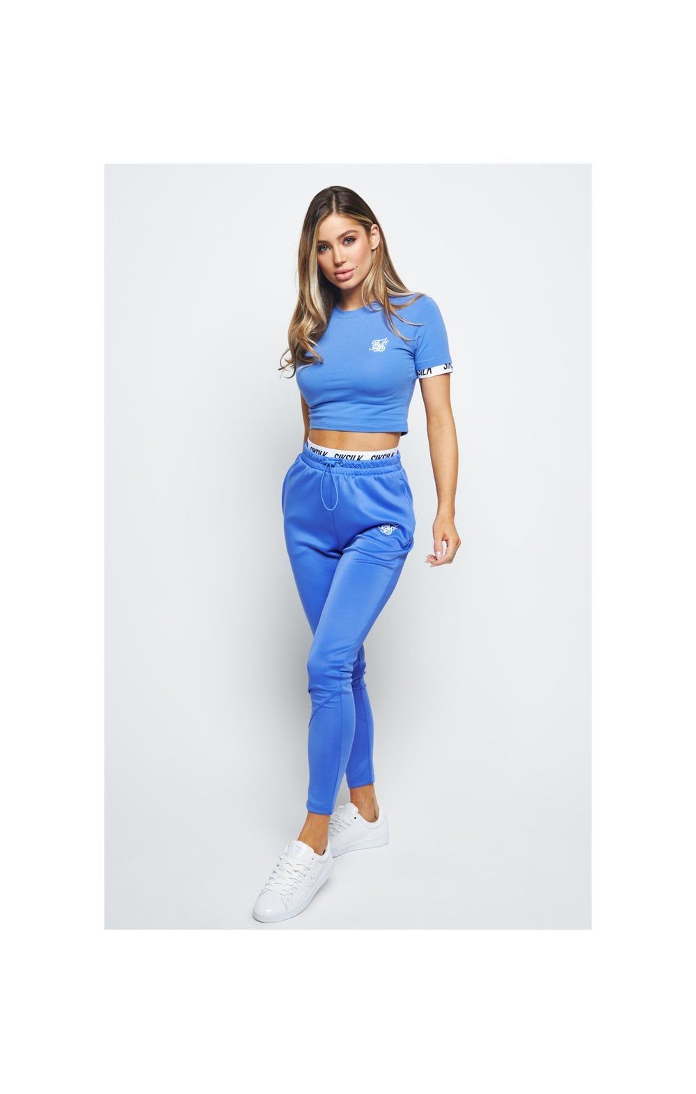 SikSilk Velocity Crop Tee - Blue sold by Siksilk product image thumbnail 4