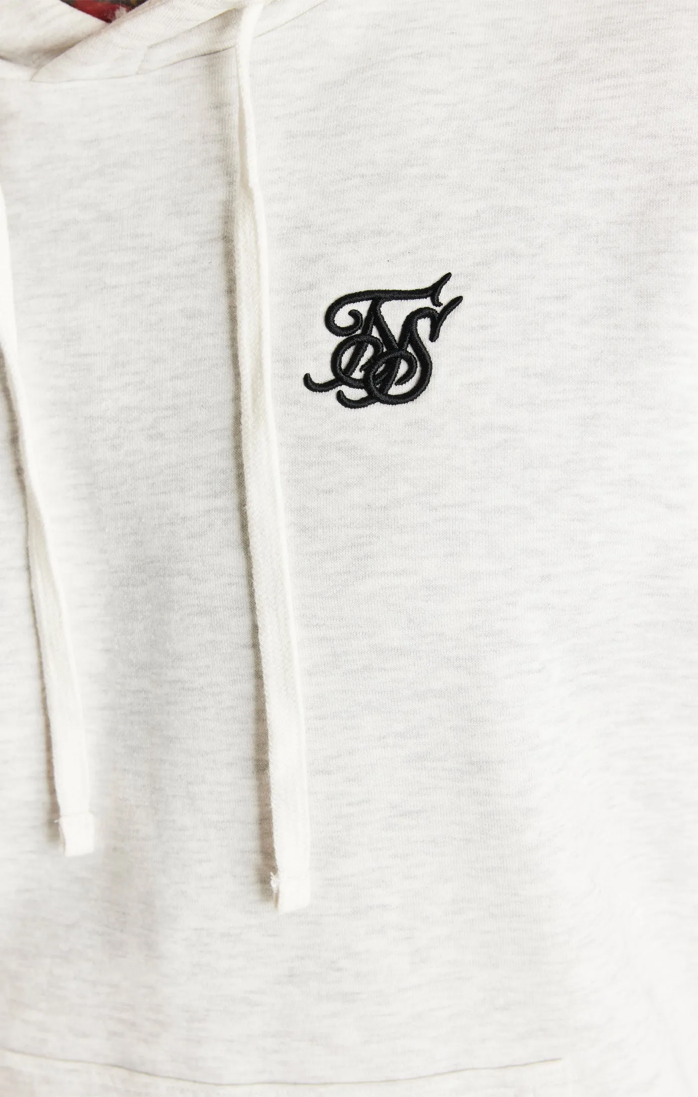 Snow Marl Essential Overhead Hoodie sold by Siksilk product image thumbnail 2