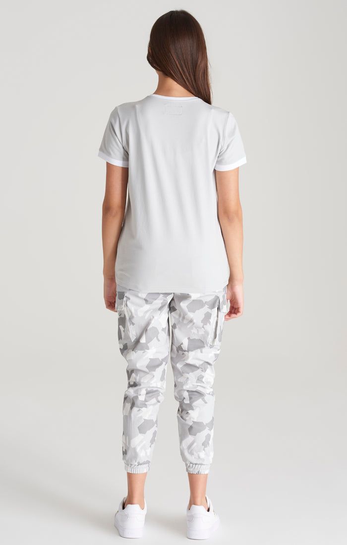 Girls Grey Camo Cargo Pant sold by Siksilk product image thumbnail 8