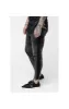 SikSilk Low Rise Cartel Denims - Black Acid Wash sold by Siksilk