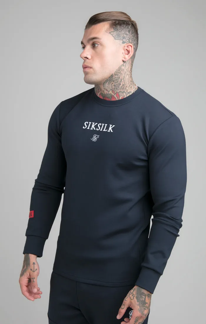 Navy Pro Sweatshirt sold by Siksilk