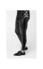 SikSilk Low Rise Cartel Denims - Black Acid Wash sold by Siksilk