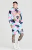 White Tie Dye Varsity Hoodie sold by Siksilk