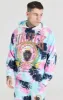 White Tie Dye Varsity Hoodie sold by Siksilk