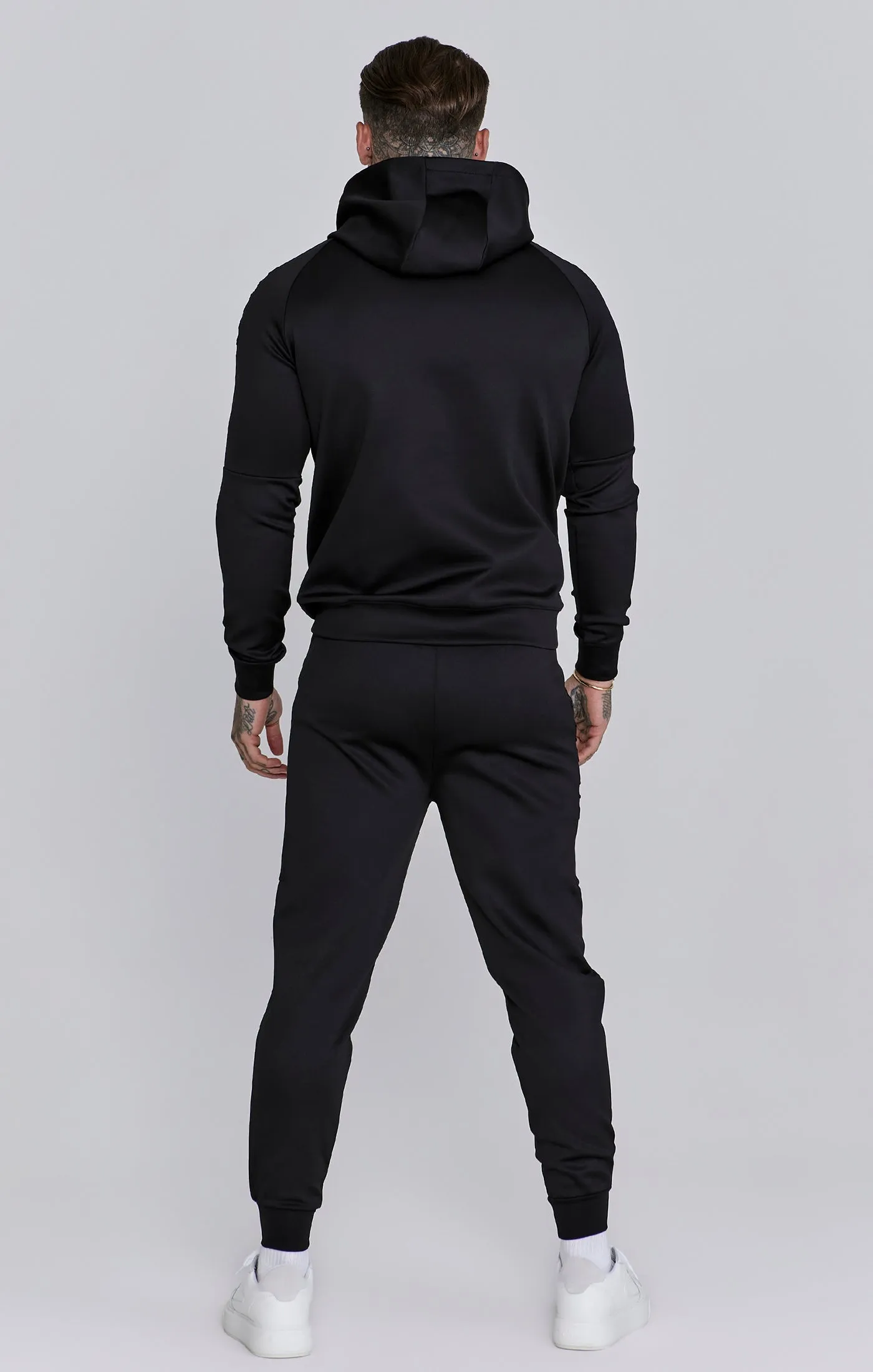 Black Hoodie and Joggers Set sold by Siksilk product image thumbnail 5