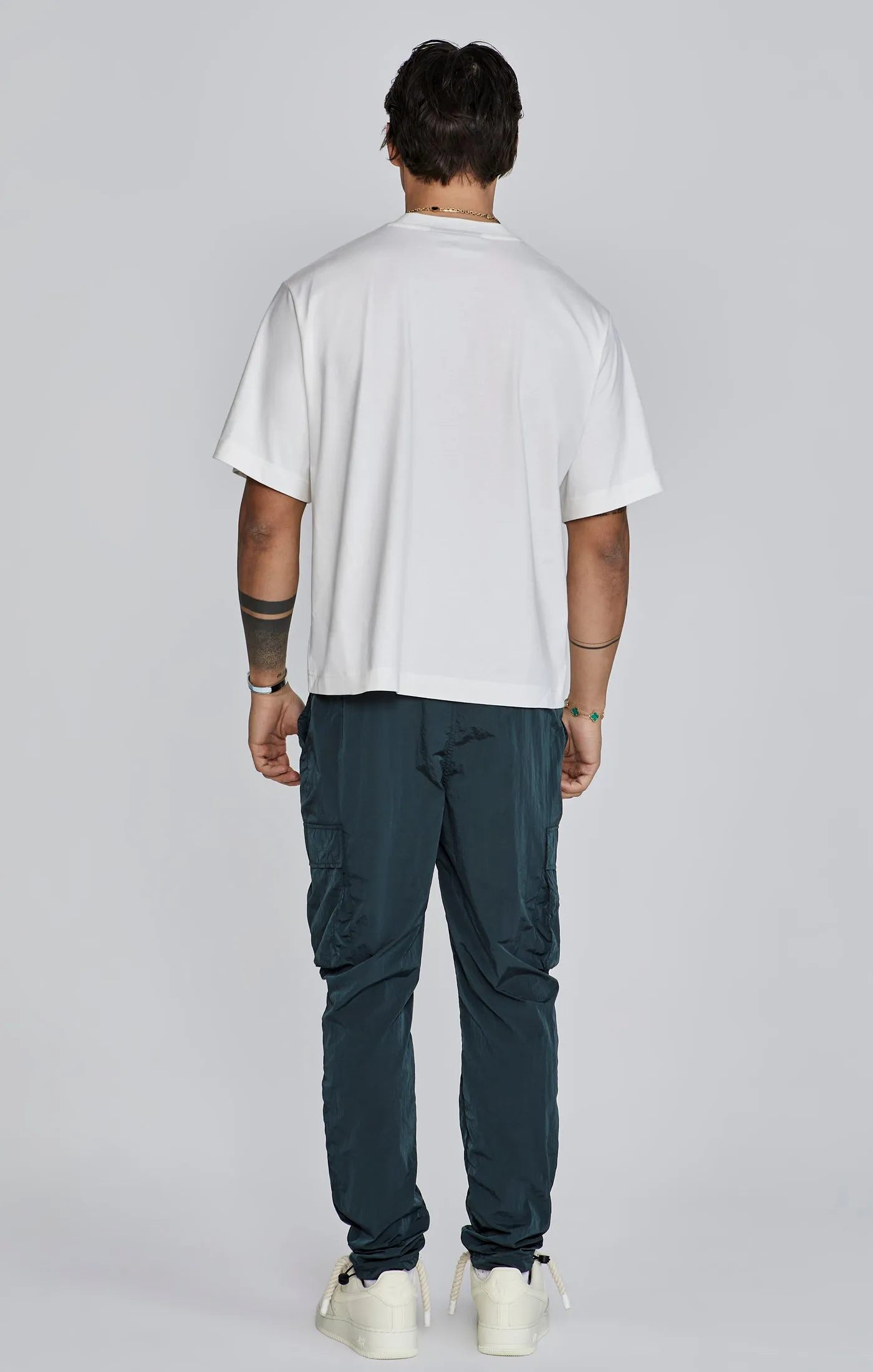 Ecru Medusa T-Shirt sold by Siksilk product image thumbnail 5