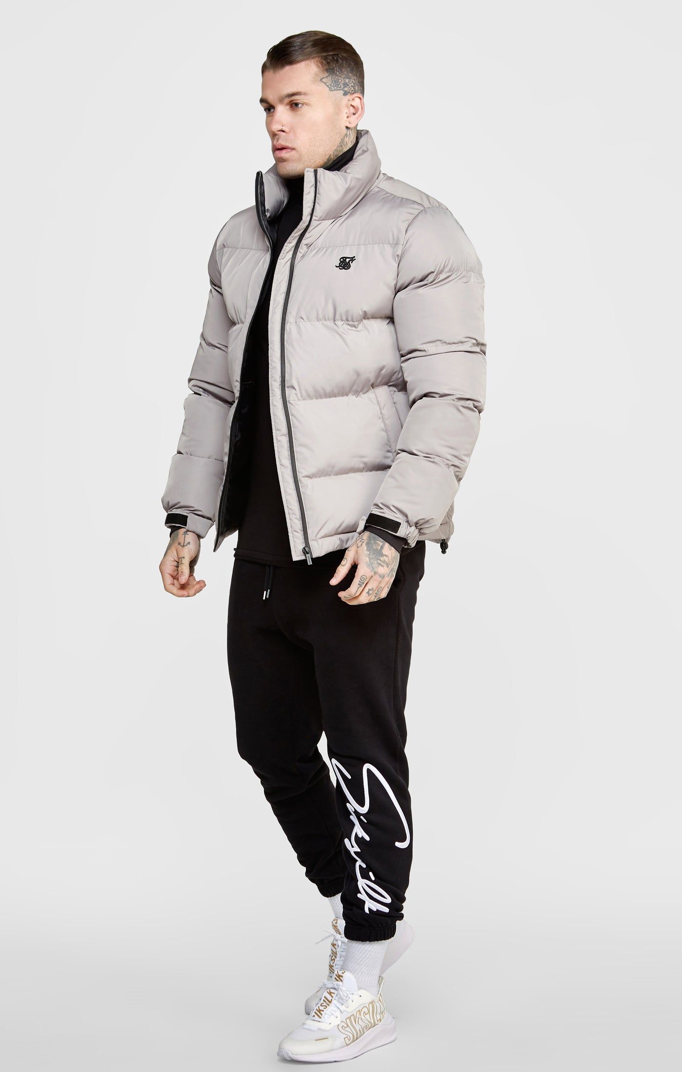 Stone Embossed Logo Bubble Jacket sold by Siksilk product image thumbnail 8
