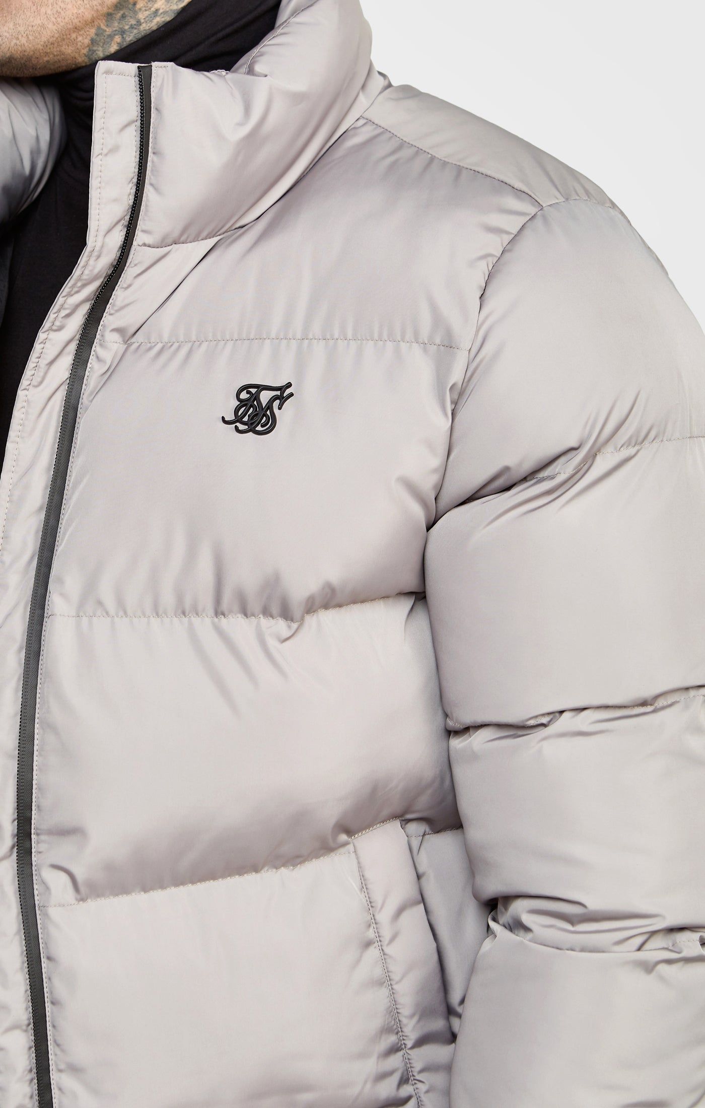 Stone Embossed Logo Bubble Jacket sold by Siksilk product image thumbnail 2