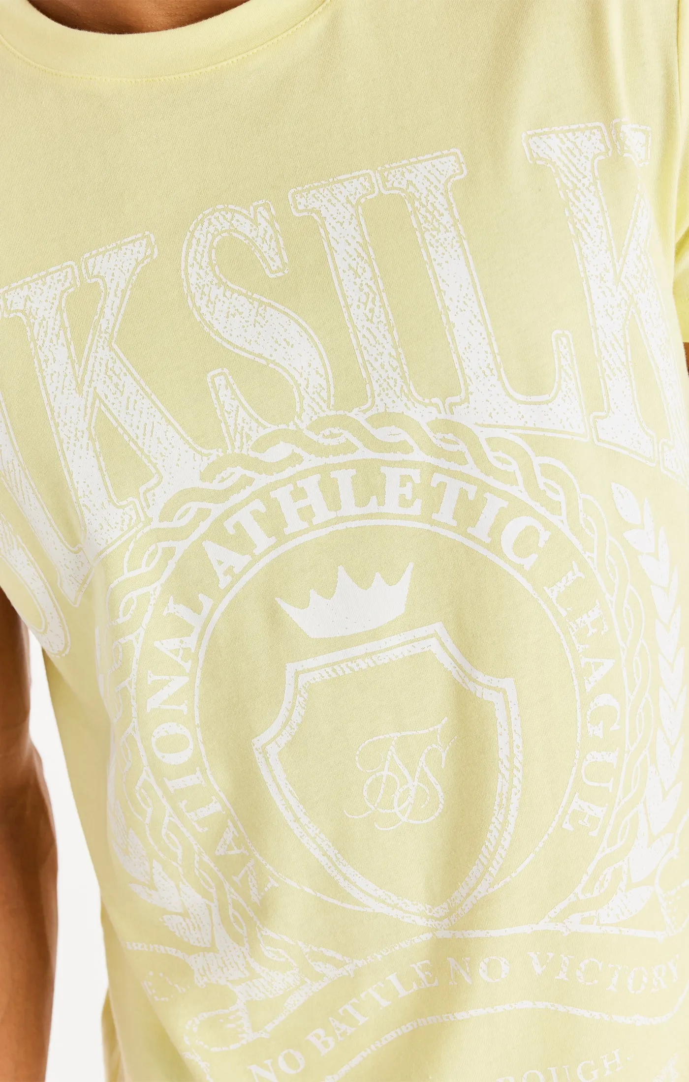 Yellow Varsity Box T-Shirt sold by Siksilk product image thumbnail 2
