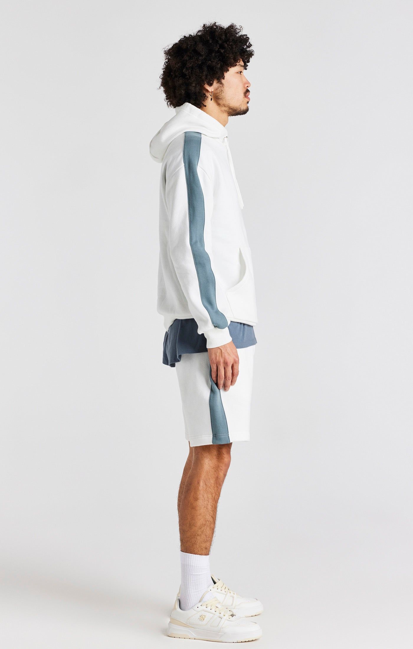 White Rose Oversized Hoodie sold by Siksilk product image thumbnail 6