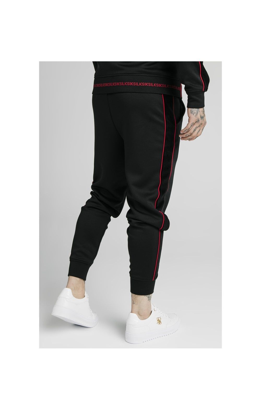 SikSilk Imperial Cuffed Jogger - Black sold by Siksilk product image thumbnail 8