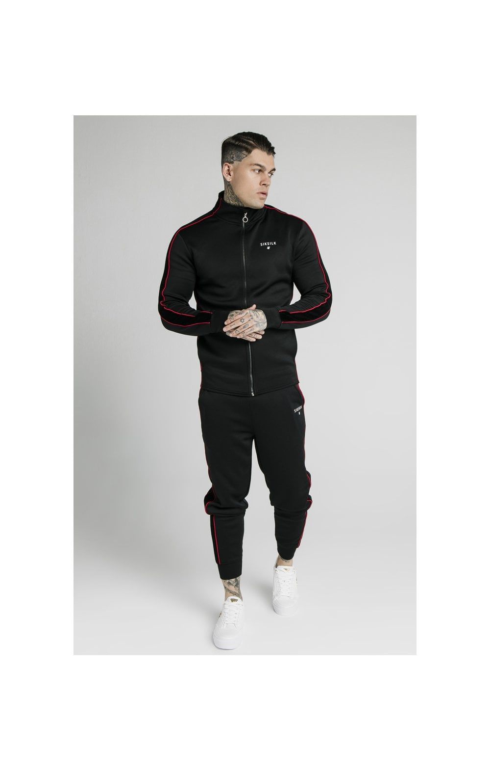 SikSilk Imperial Cuffed Jogger - Black sold by Siksilk product image thumbnail 2