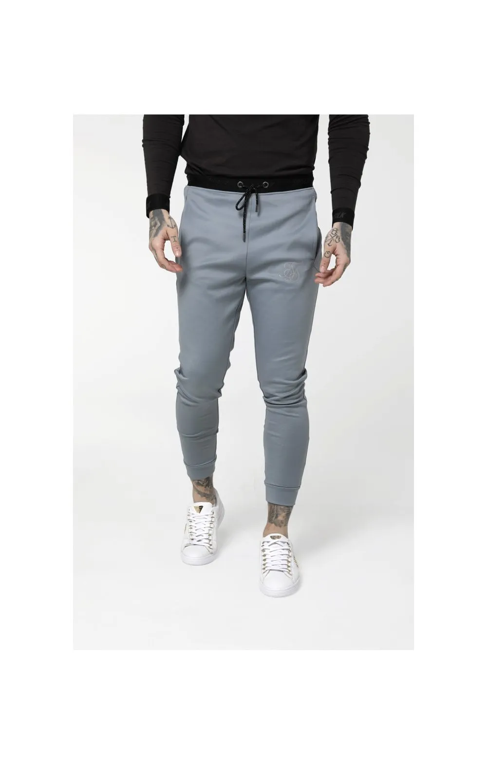 SikSilk Agility Track Pants - Ice Grey sold by Siksilk product image thumbnail 3