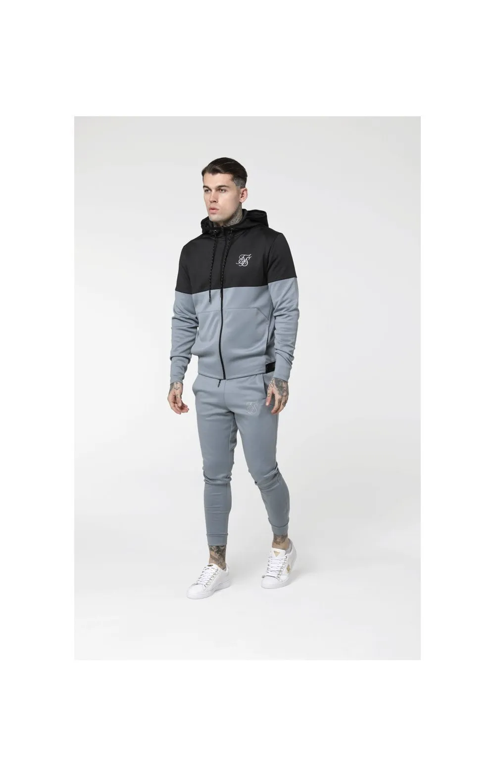 SikSilk Agility Track Pants - Ice Grey sold by Siksilk product image thumbnail 5