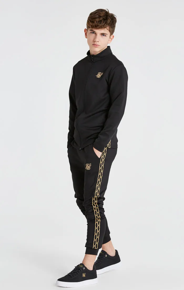Boys Black Taped Jogger sold by Siksilk product image thumbnail 5