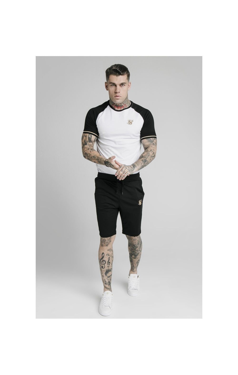 SikSilk Scope Zonal Shorts - Black & Gold sold by Siksilk product image thumbnail 4