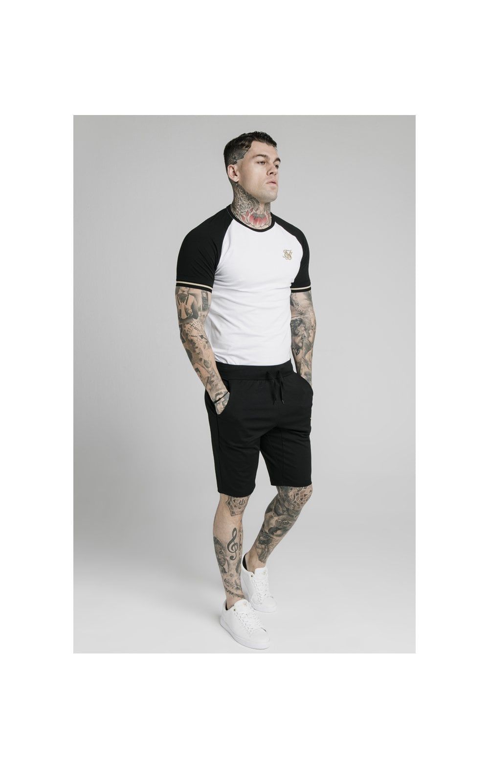 SikSilk Scope Zonal Shorts - Black & Gold sold by Siksilk product image thumbnail 5