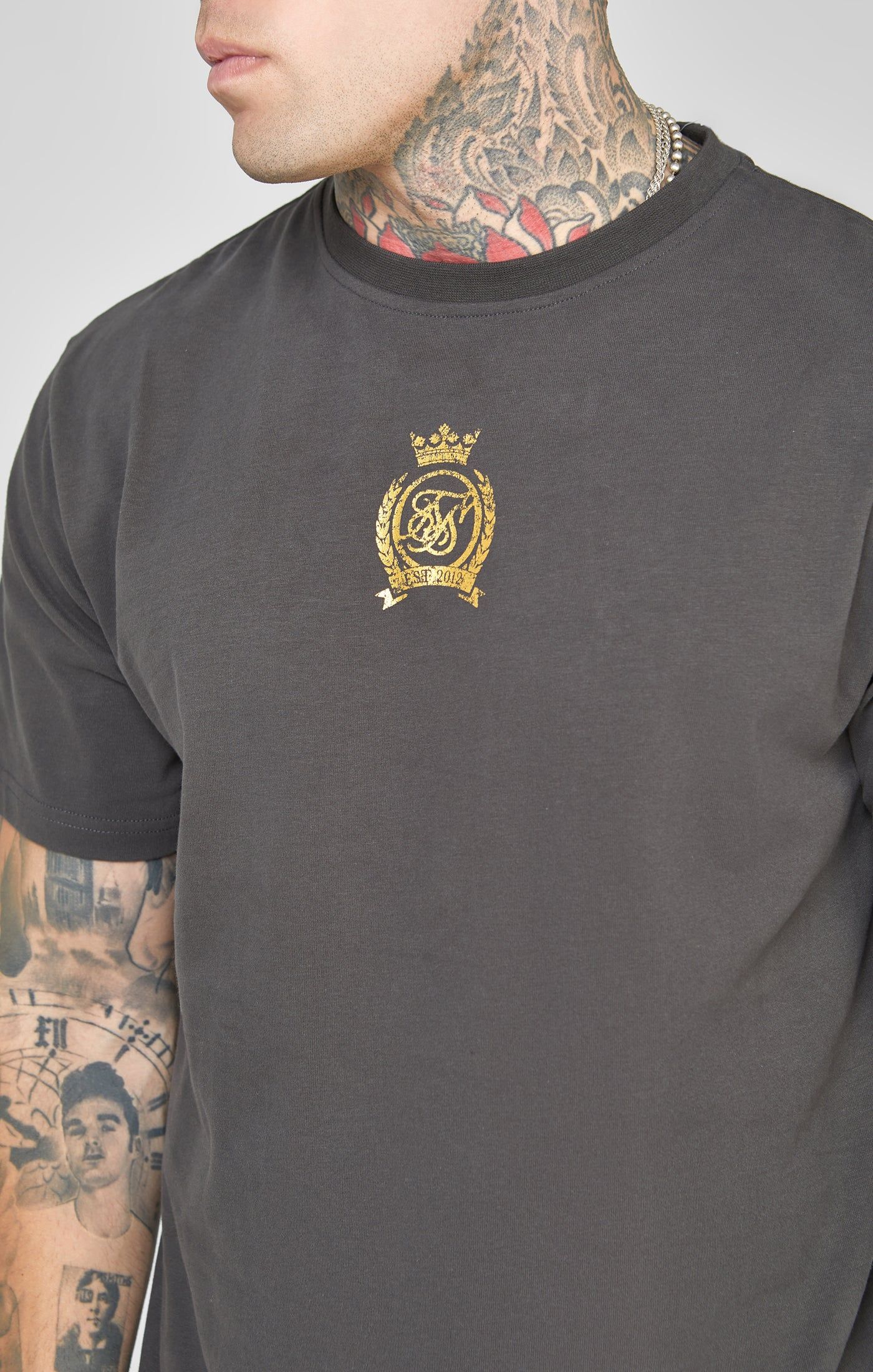 Black Foil T-Shirt sold by Siksilk product image thumbnail 2