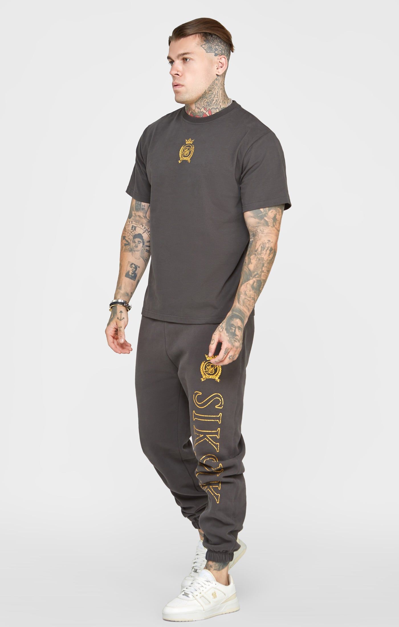Black Foil T-Shirt sold by Siksilk product image thumbnail 3