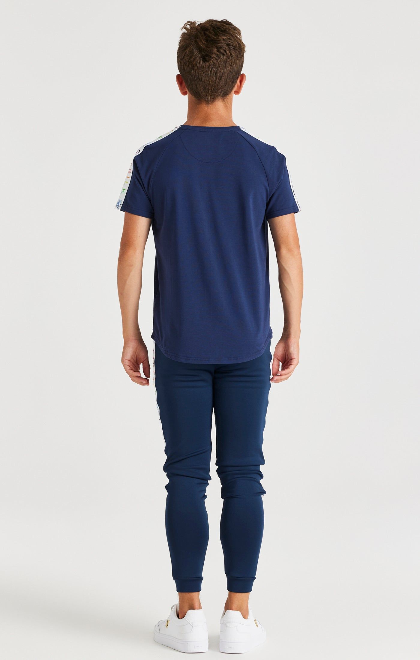 SikSilk Rainbow Joggers - Navy sold by Siksilk product image thumbnail 5