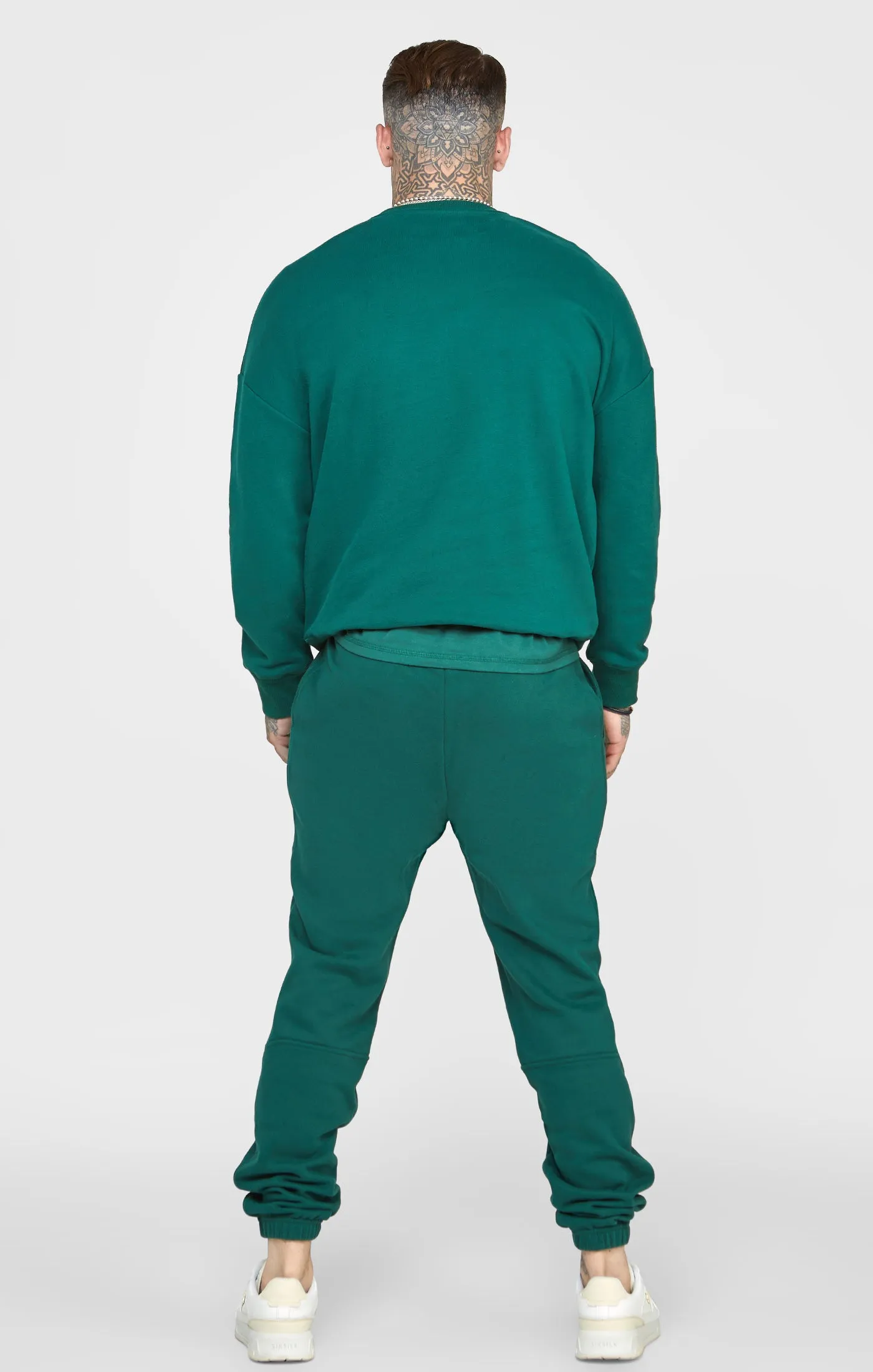Green Embossed Sweatshirt sold by Siksilk product image thumbnail 5