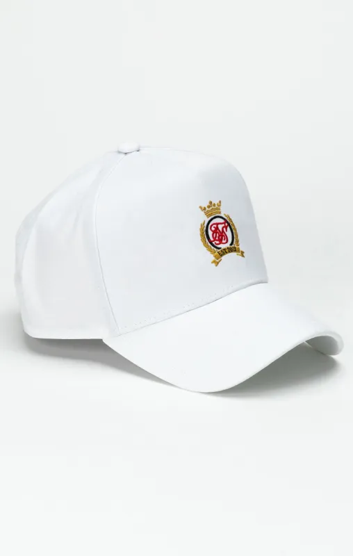 White Crest Trucker Cap sold by Siksilk