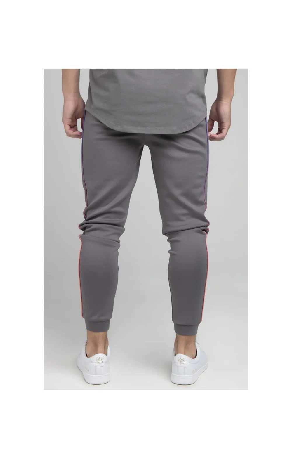 Illusive London Transient Jogger - Grey Purple & Orange sold by Siksilk product image thumbnail 3