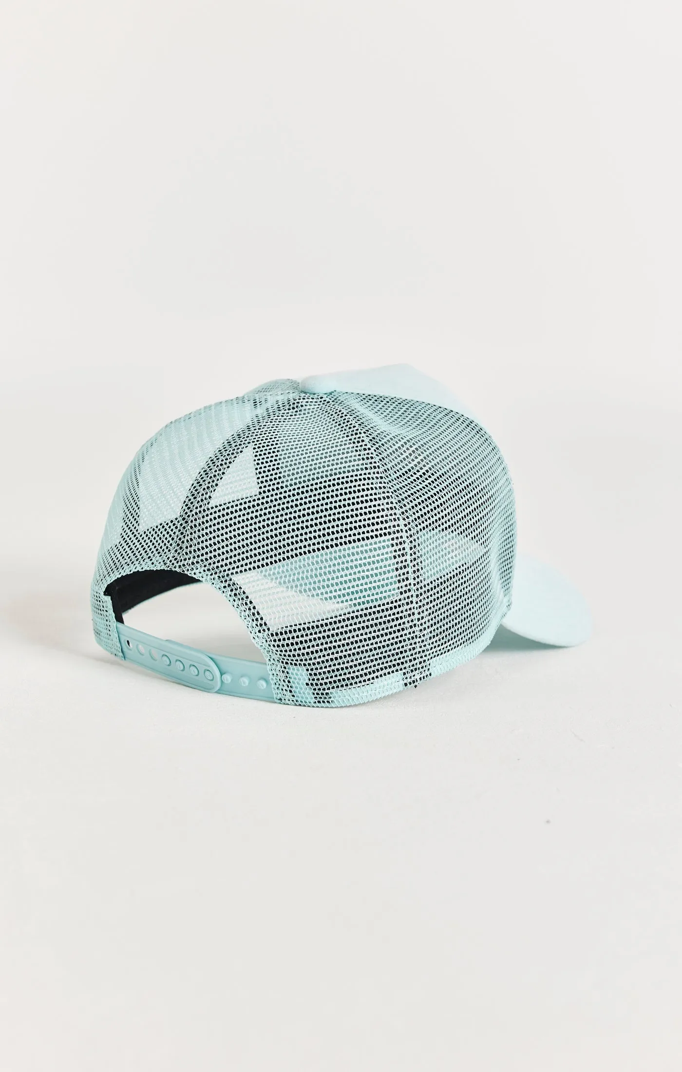 Green Sueded Mesh 89 Trucker Cap sold by Siksilk product image thumbnail 4