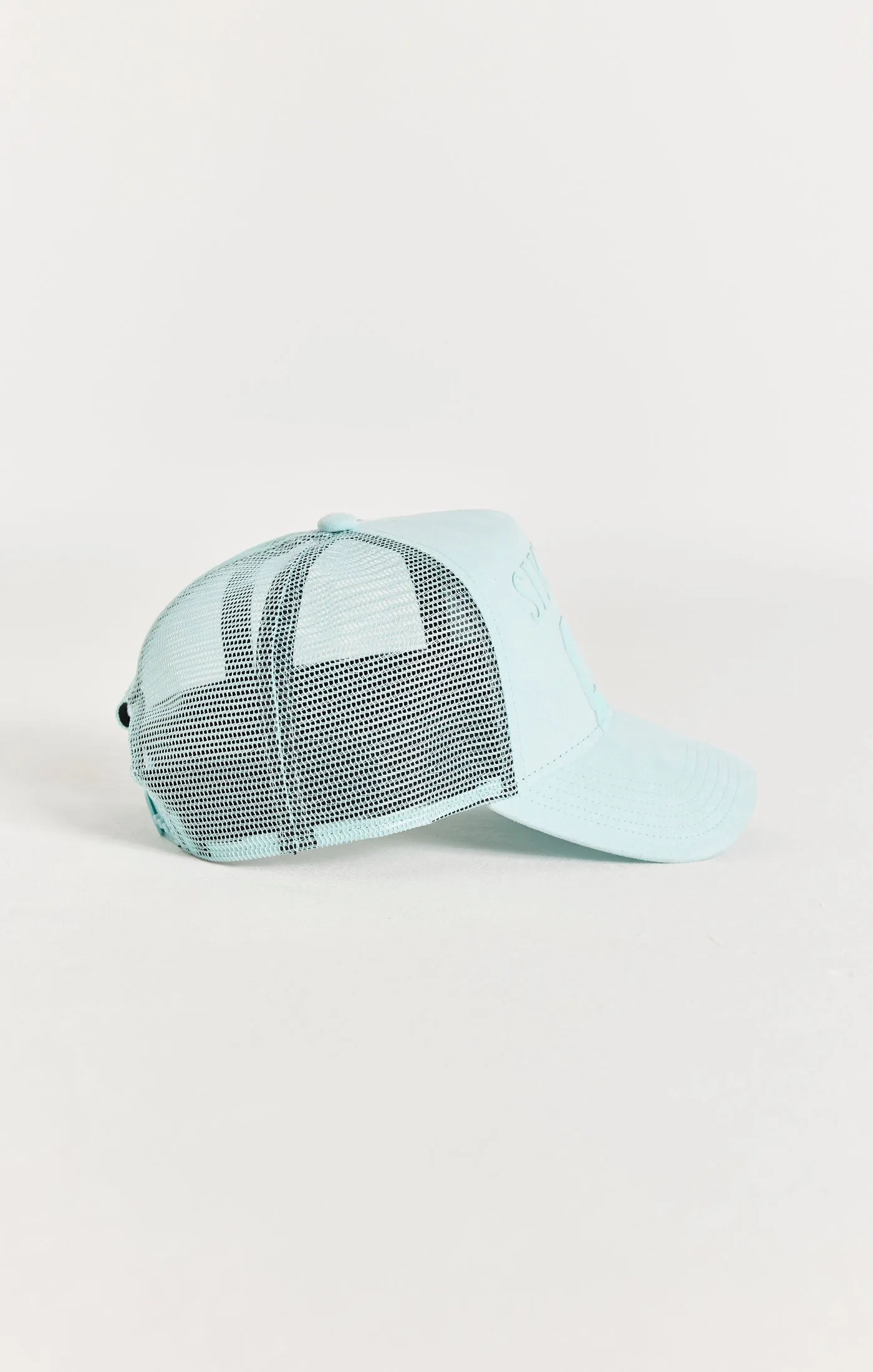 Green Sueded Mesh 89 Trucker Cap sold by Siksilk product image thumbnail 3