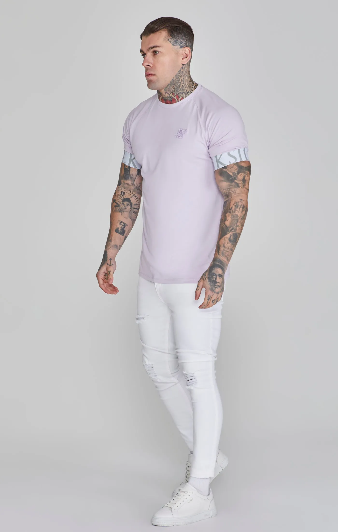 Purple Tech T-Shirt sold by Siksilk product image thumbnail 4