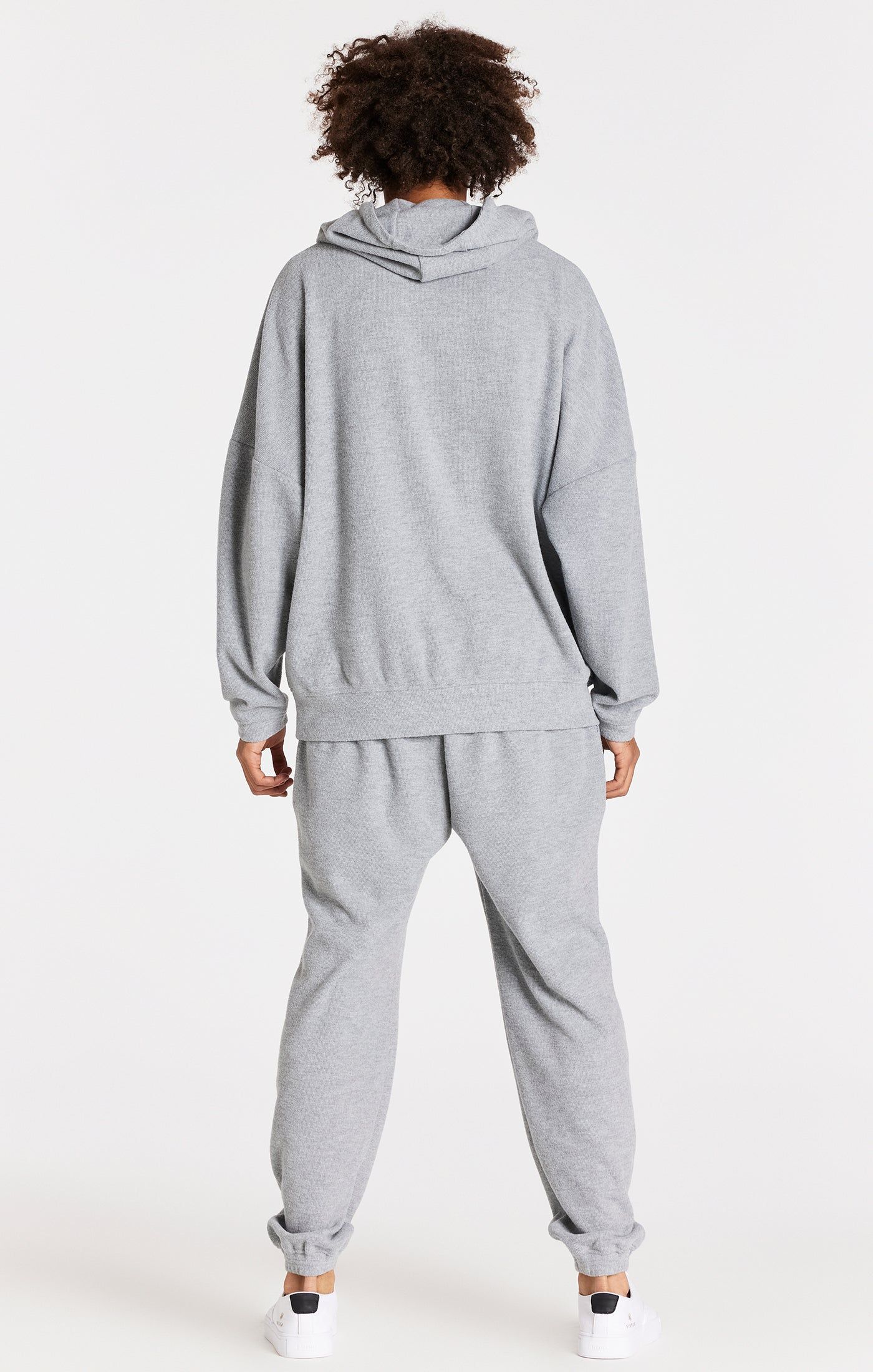 Grey Overhead Rib Hoodie sold by Siksilk product image thumbnail 6