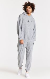 Grey Overhead Rib Hoodie sold by Siksilk