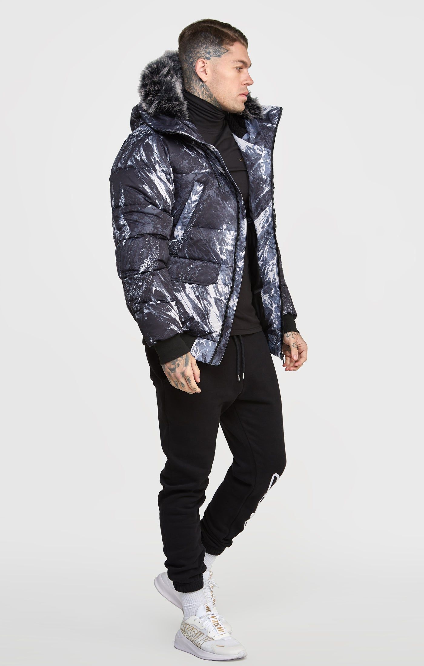 Alpine Camo Bomber Jacket sold by Siksilk product image thumbnail 6