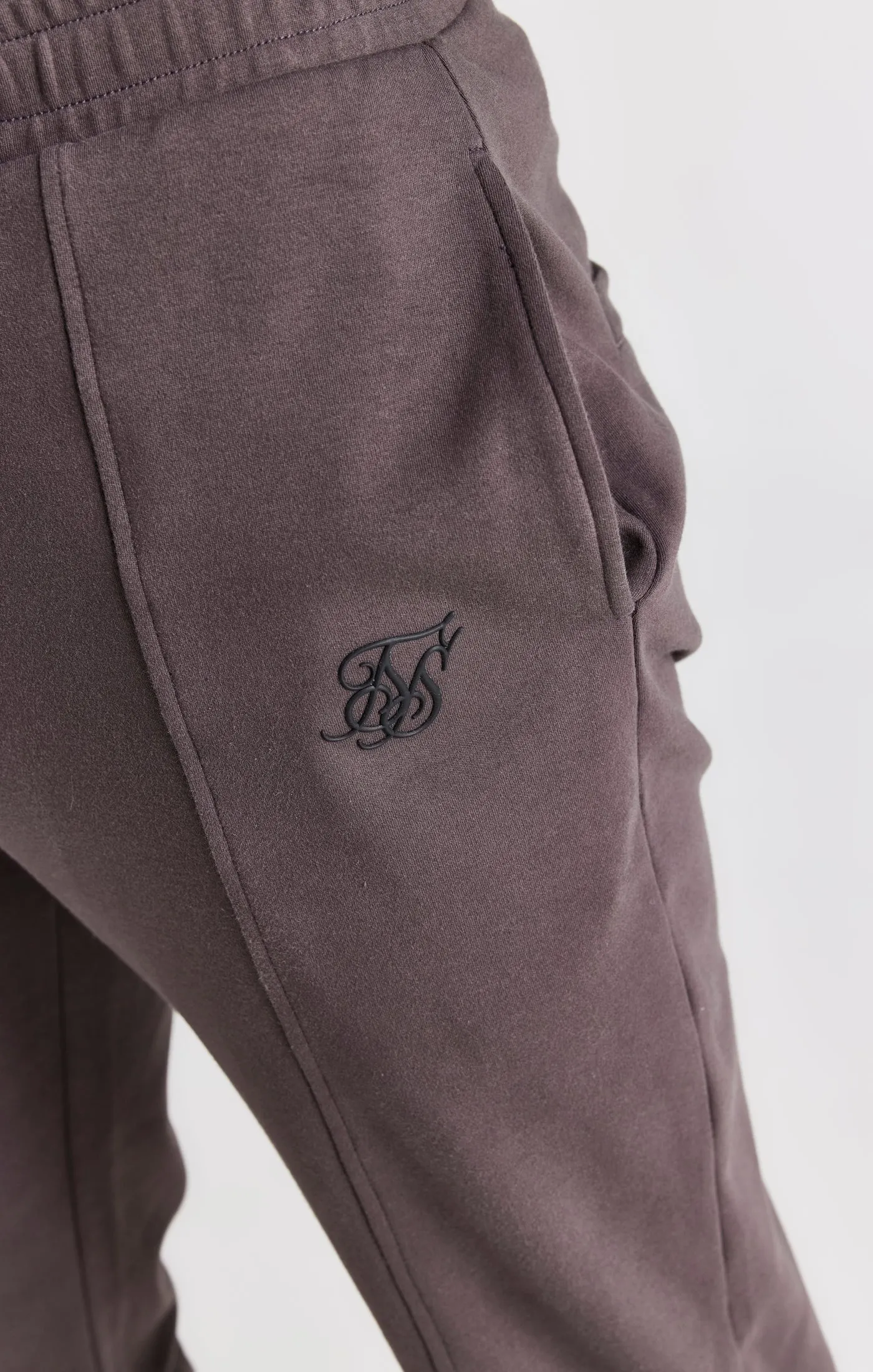 Grey Pin Tuck Skinny Jogger sold by Siksilk product image thumbnail 5