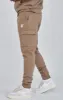 Brown Essentials Cargo Joggers sold by Siksilk