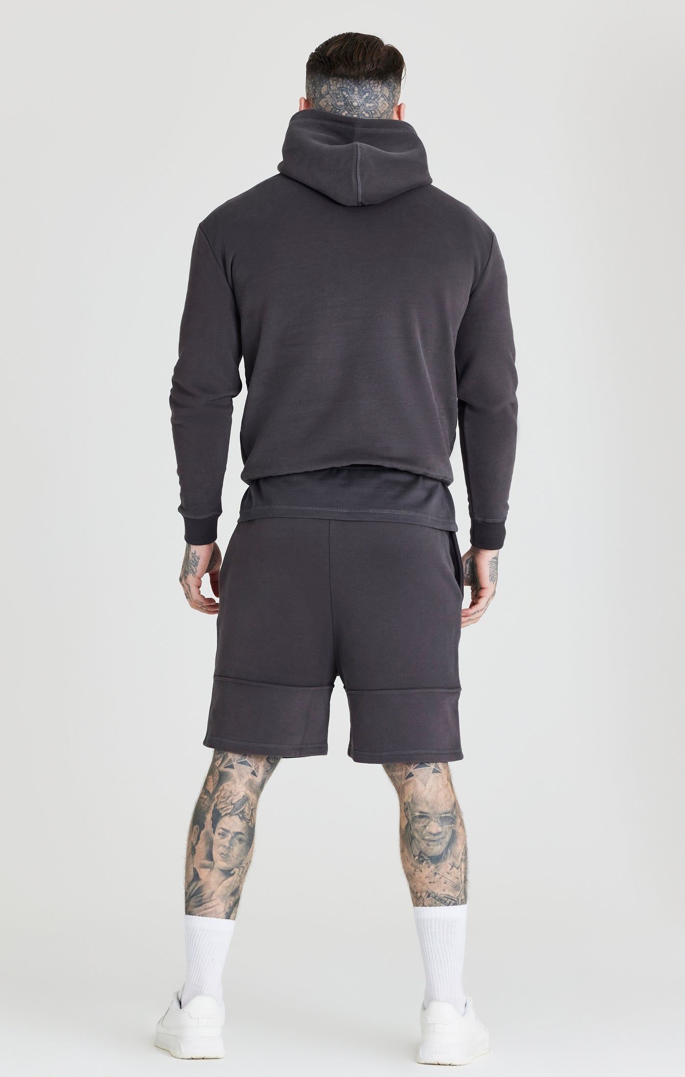 Black Foundation Embossed Hoodie sold by Siksilk product image thumbnail 5