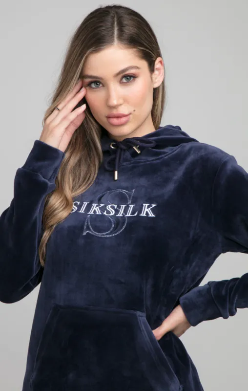 SikSilk Epitome Overhead Hoodie - Navy sold by Siksilk