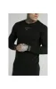SikSilk Element L/S Straight Hem Gym Tee – Black & Gold sold by Siksilk